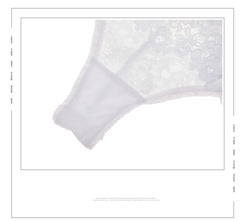 Lace Thong Women Lace Low Waist Panties