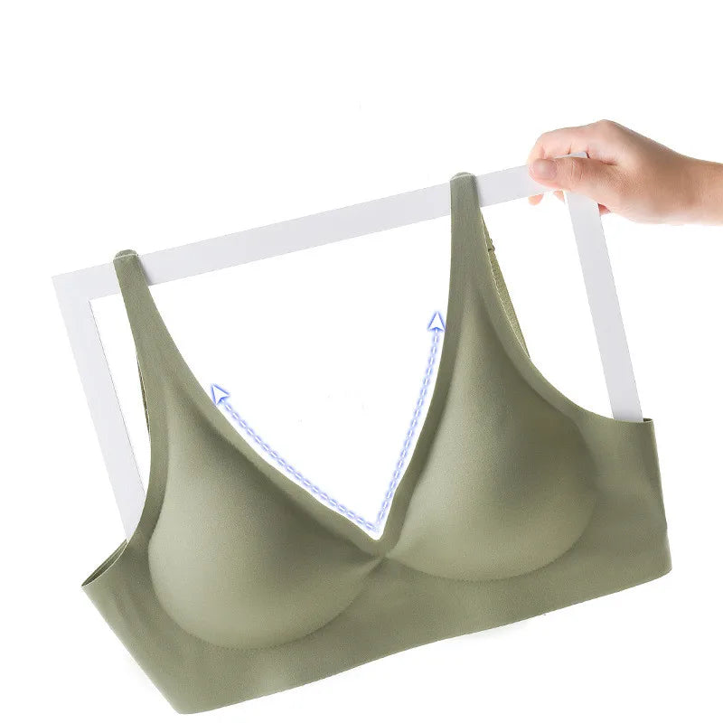 2Pcs/Set Seamless Bra Women Underwear Wireless