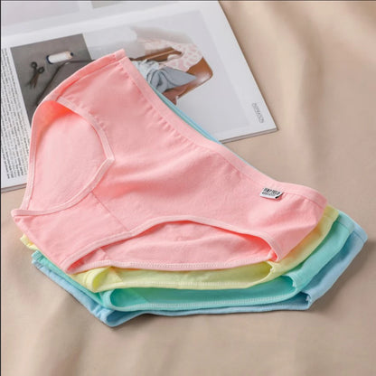 3Pcs/Set Candy Color Underwear