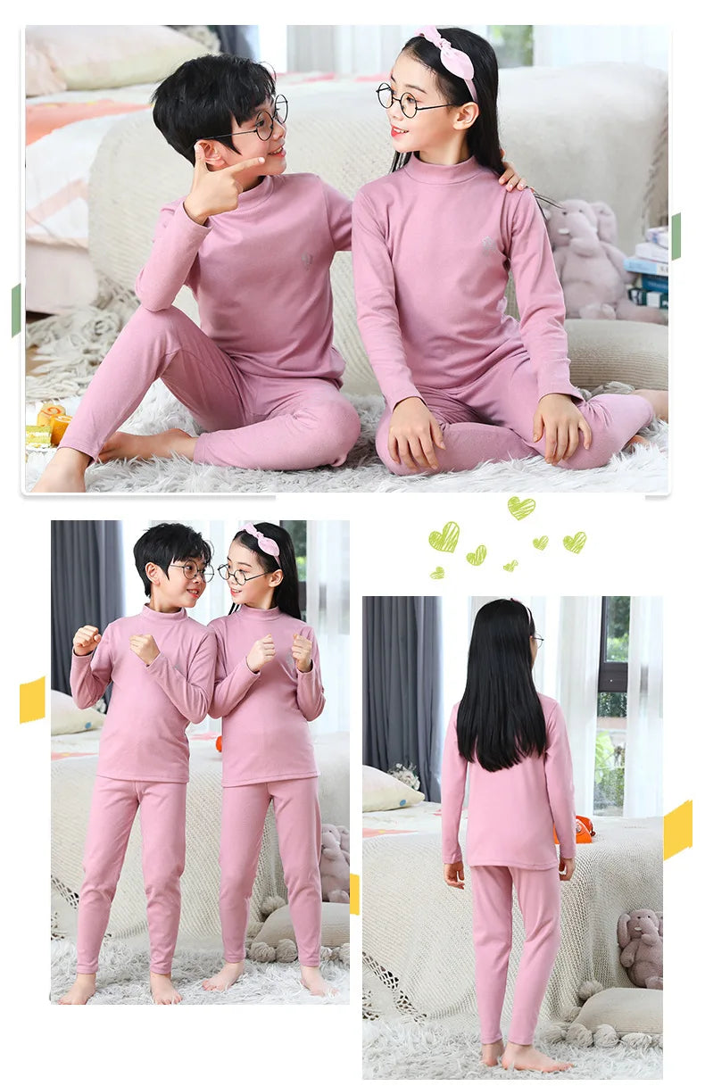 Autumn Winter Thermal Underwear Suit