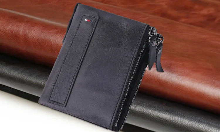 Men Wallets 100% Genuine Cow Leather