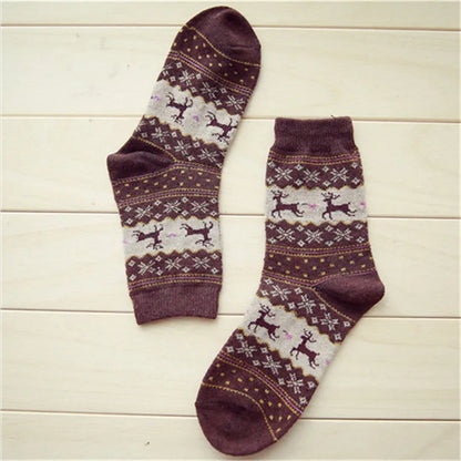 Cute  Women's Christmas Wool Socks