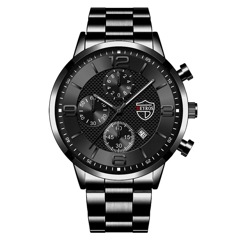 Luxury Business Men Watches Stainless Steel