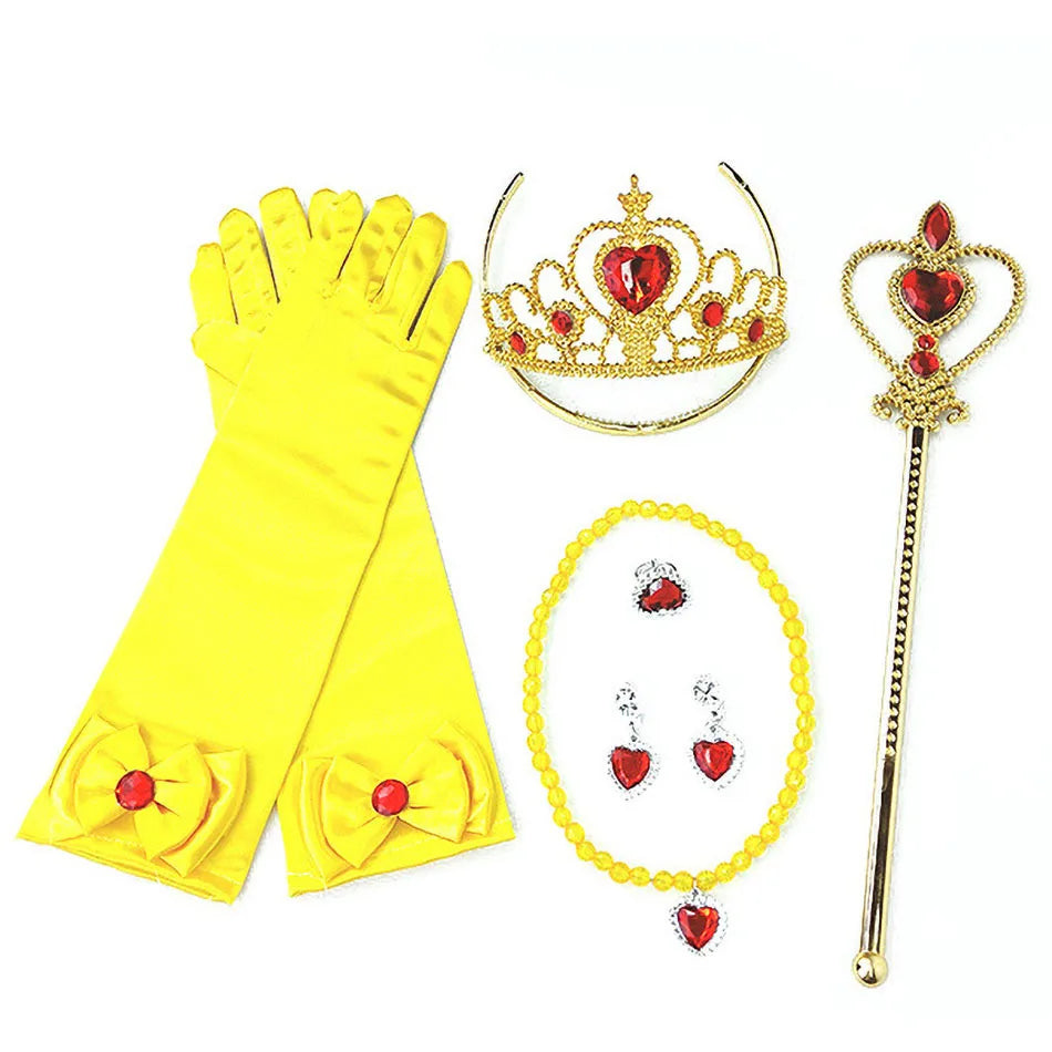 Kids Princess Dresses Girls Belle Party