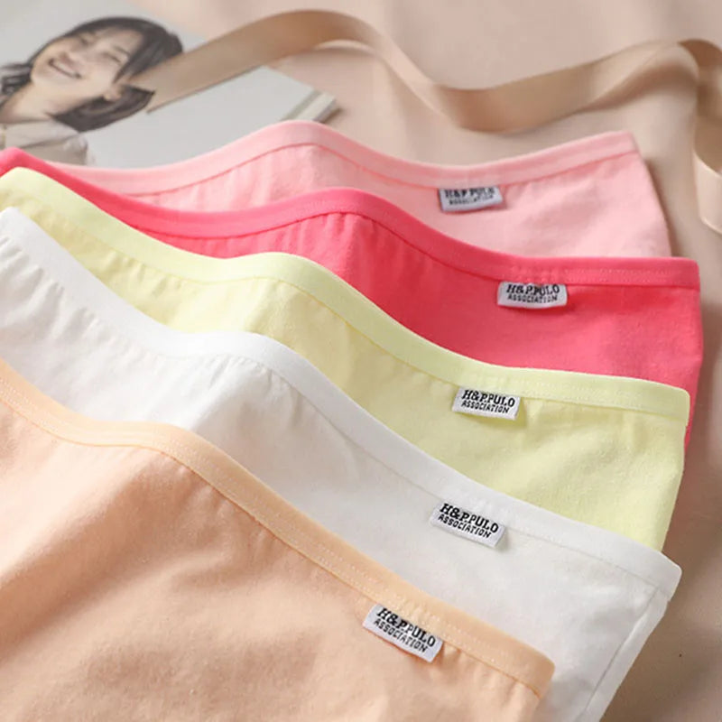 3Pcs/Set Candy Color Underwear