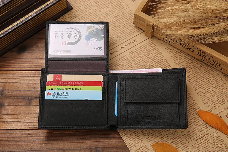 Genuine Leather Men Wallet Premium Product