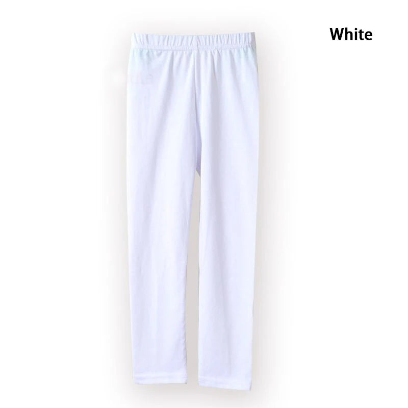 Girl Pants Soft Elastic Modal Cotton Kids Leggings C