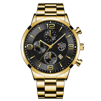 Luxury Business Men Watches Stainless Steel