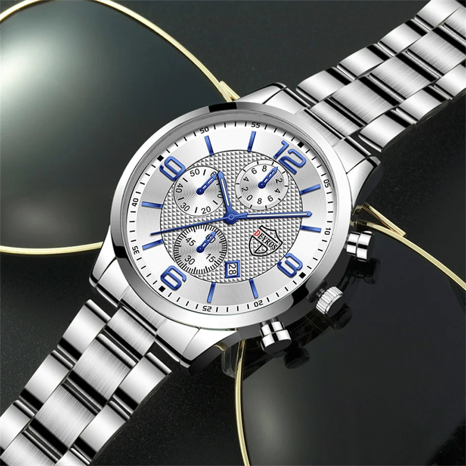 Luxury Business Men Watches Stainless Steel