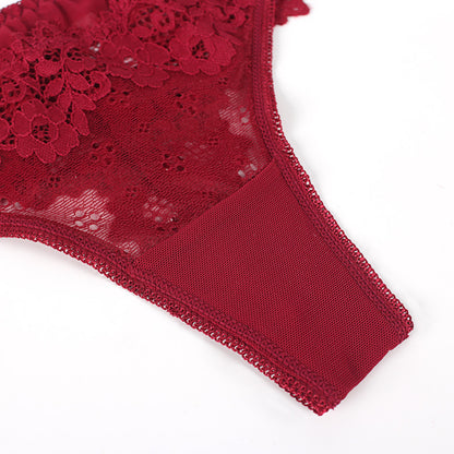 Lace Thong Women Lace Low Waist Panties