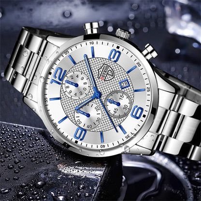 Luxury Business Men Watches Stainless Steel