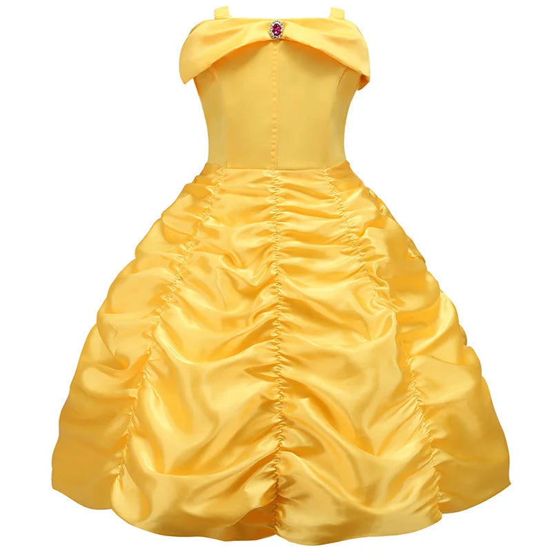 Kids Princess Dresses Girls Belle Party