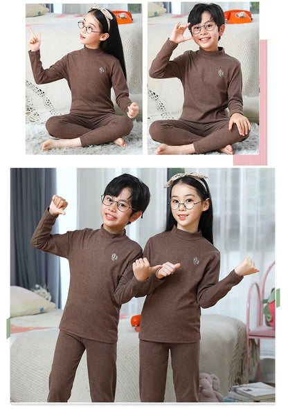 Autumn Winter Thermal Underwear Suit