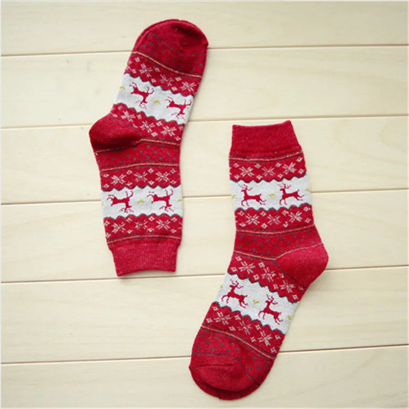 Cute  Women's Christmas Wool Socks