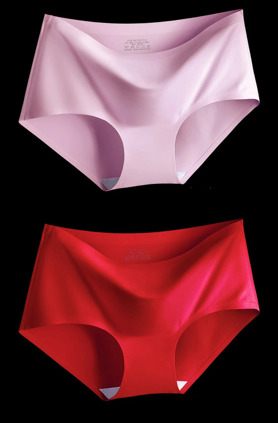 3Pcs/Set Large Size XXL Seamless Women Panties Mid-waist