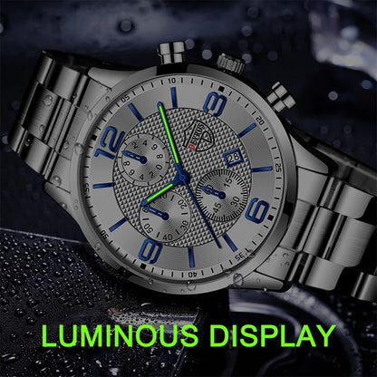 Luxury Business Men Watches Stainless Steel