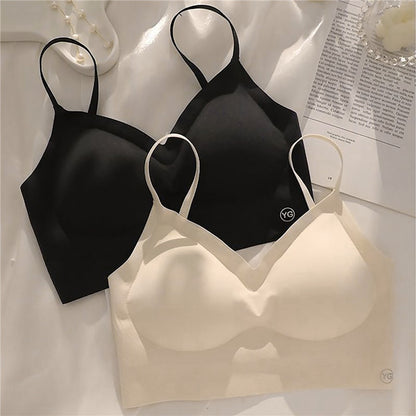 Women Invisible Bra Deep Bras Backless