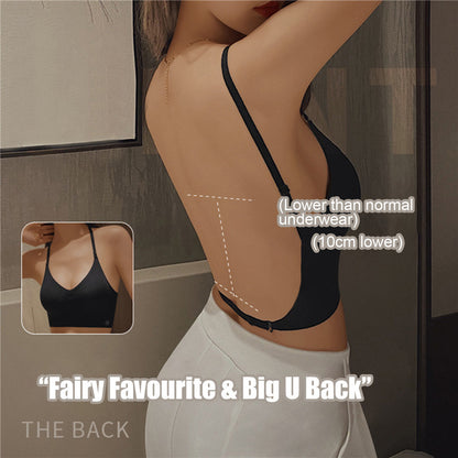 Women Invisible Bra Deep Bras Backless