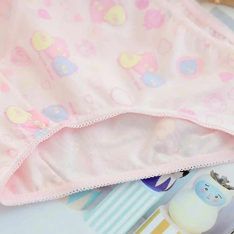 6pcs/pack Children Baby Infant Girls Underwear Cotton