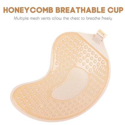 Invisible Strapless Adhesive Stick Bra Strapless Push Up