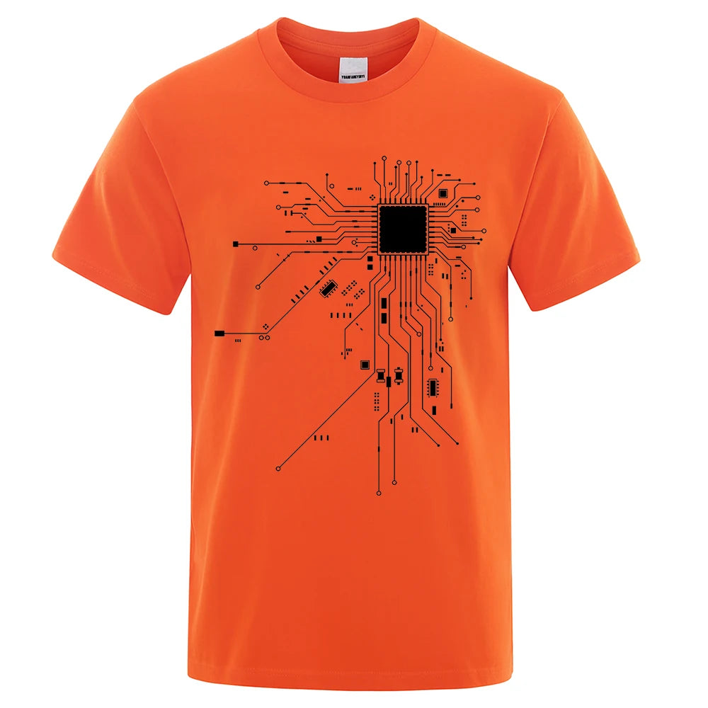 CPU Processor Circuit Diagram T Shirt