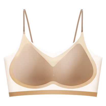 Ultra-Thin Breathable Ice Silk Top Bra