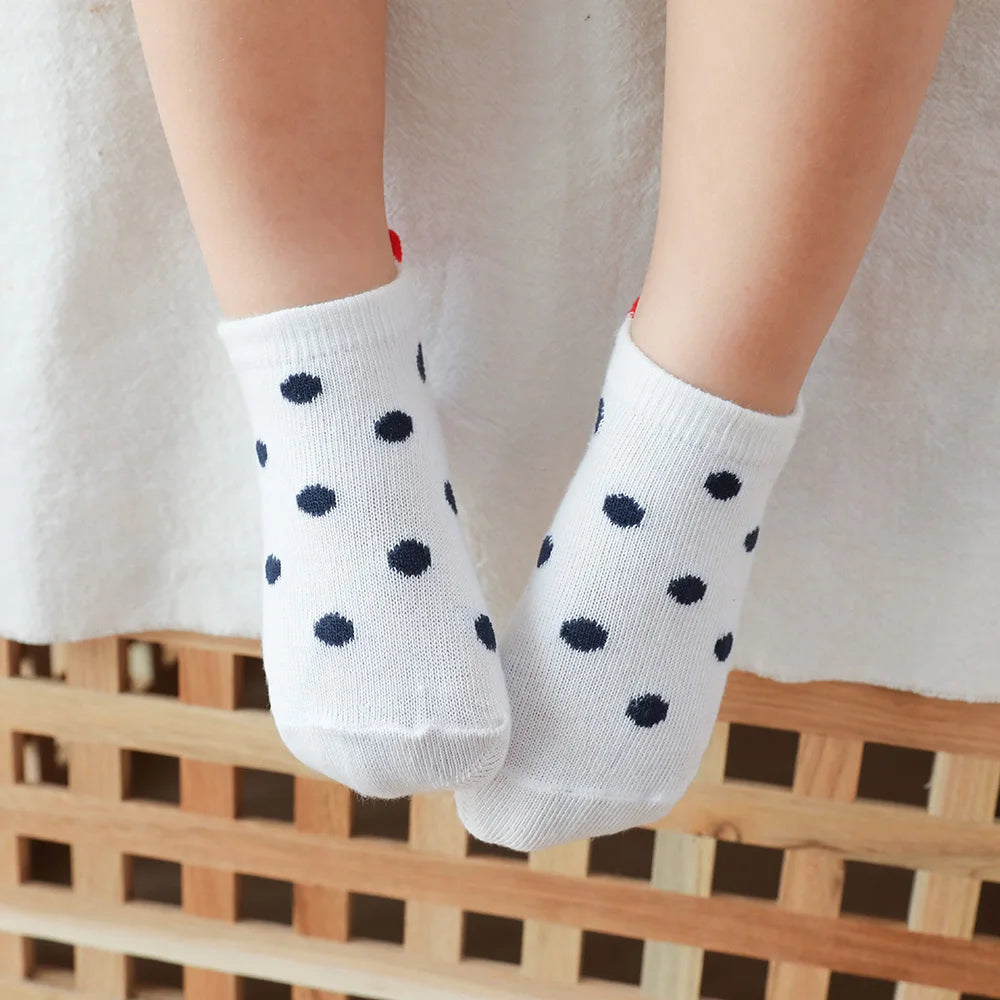 5Pairs/Cute Lovely Short Baby Socks