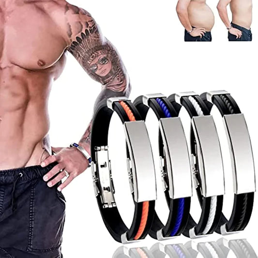 Fashion Men Women Magnetic Lymph Drainage Magnetic Detox Bracelet SJewelry