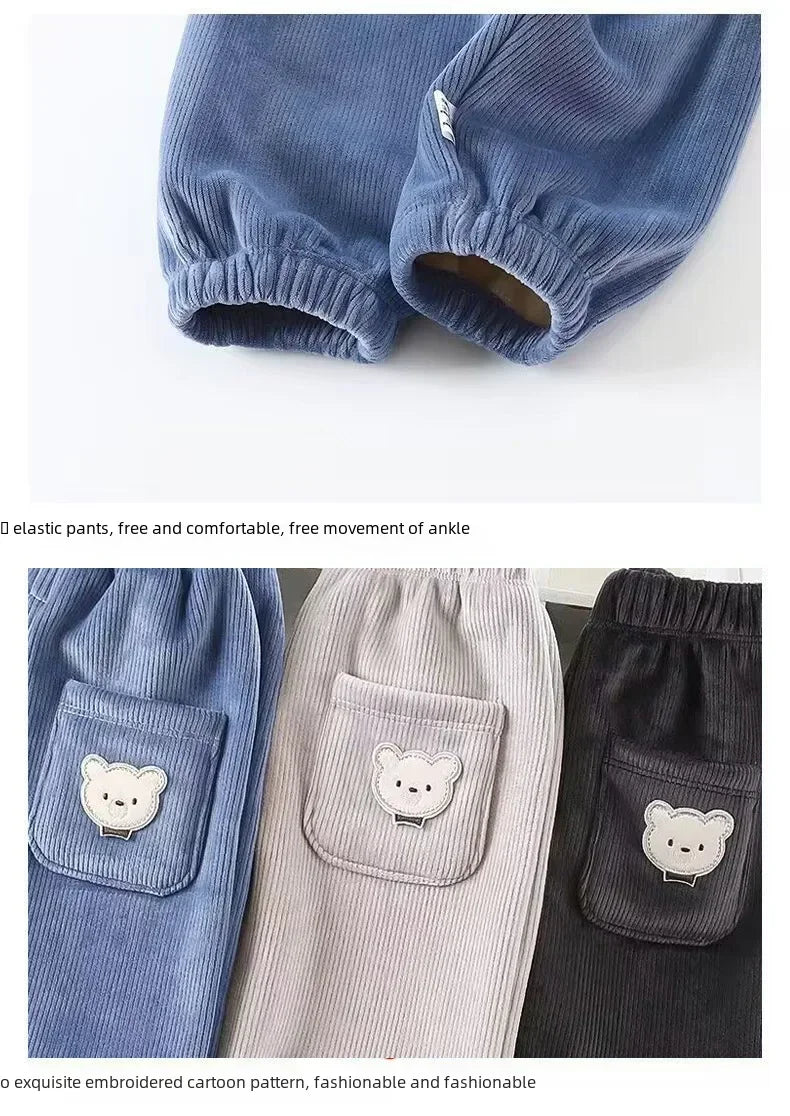 Kids Warm Pants Autumn Winter