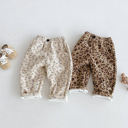 Autumn Kids Baby Pants Thicken