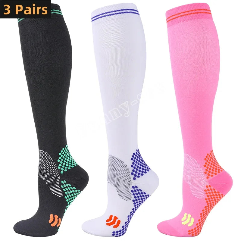 1/3 Pairs  Compression Socks