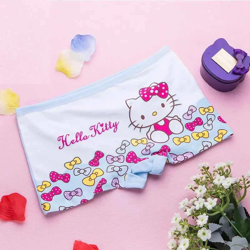 4pcs/Lot Girls  Underwear 100%Cotton Girls Panties