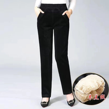 Thin & Plush Thick Casual Pants