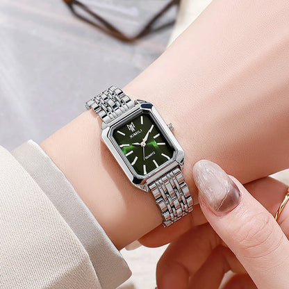 Brand Stainless Steel Strap Watch  Luxury Gift