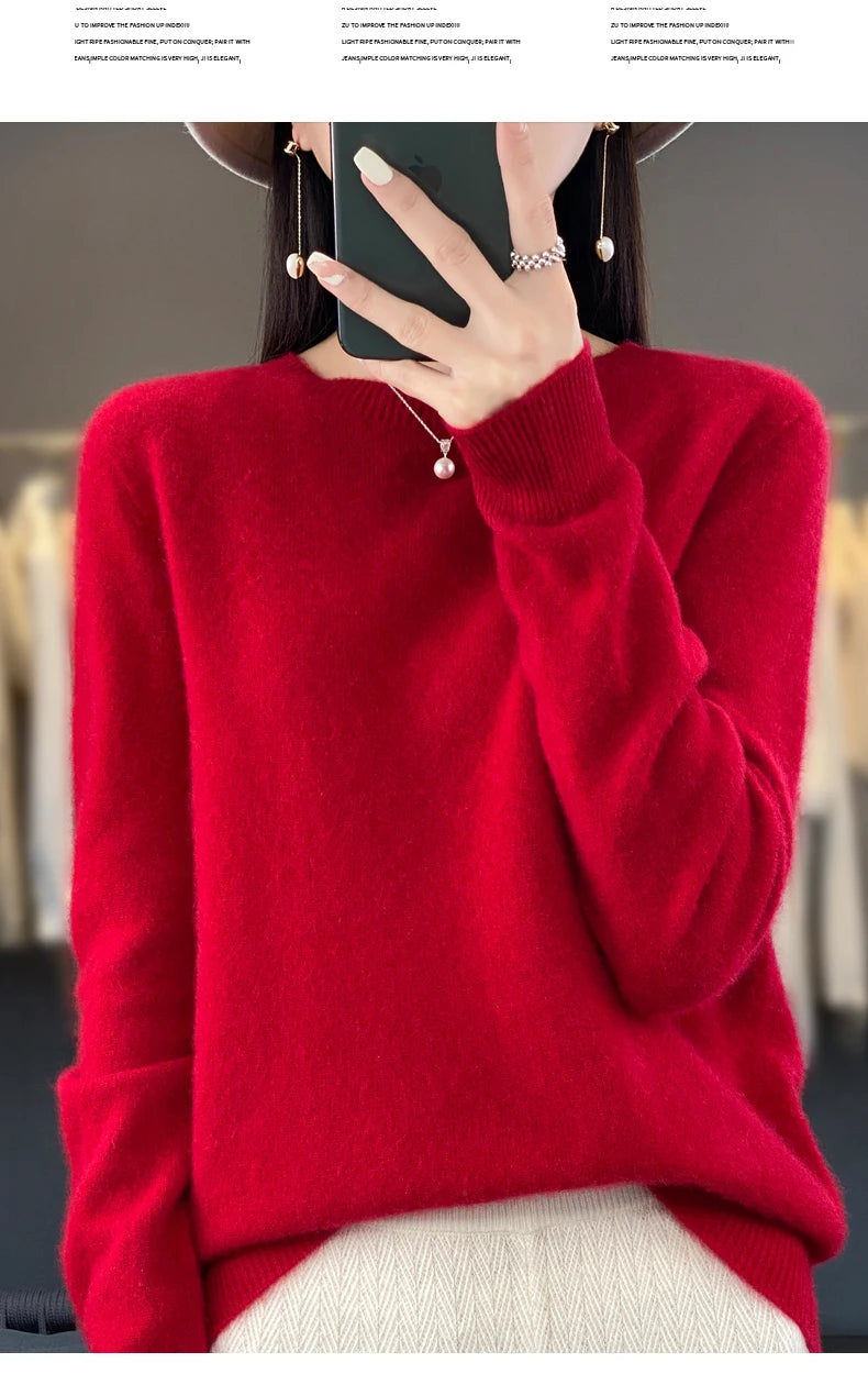 New cashmere sweater