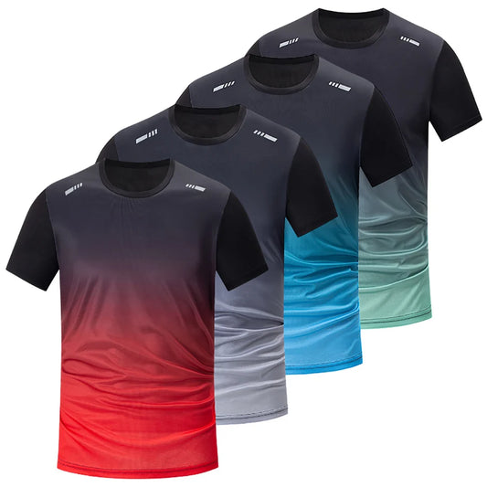 4/1 Pack Men's Gradient Quick-drying Sportswear