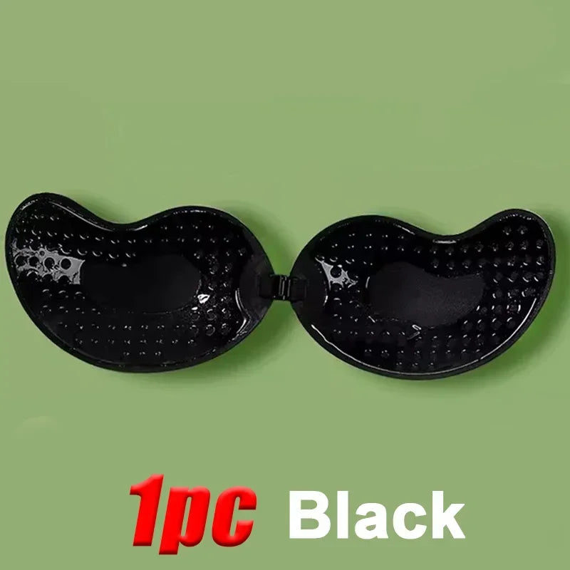 Invisible Strapless Adhesive Stick Bra Strapless Push Up