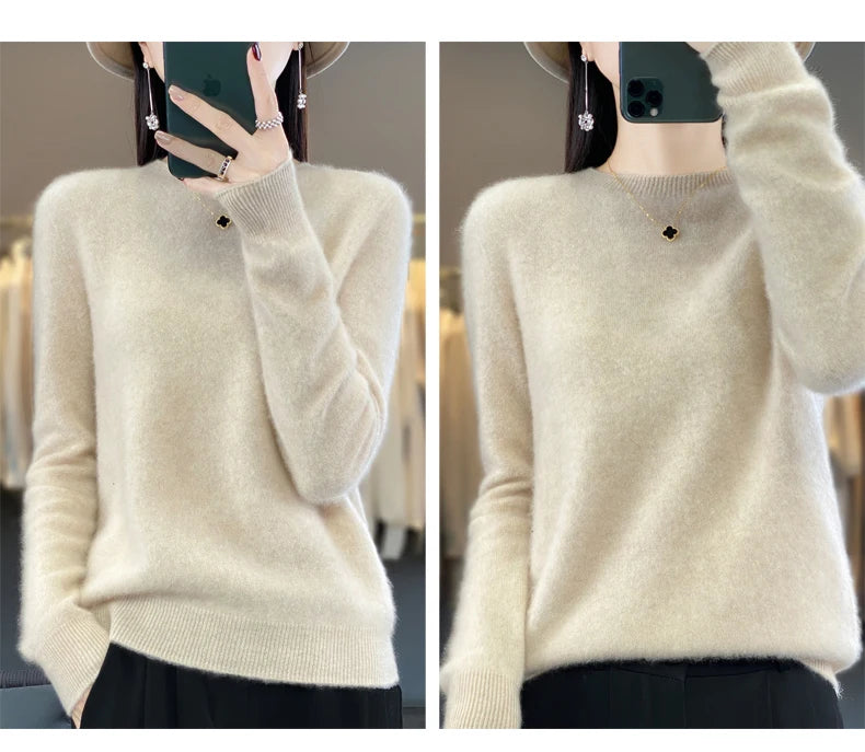 New cashmere sweater