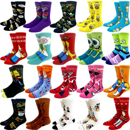 Anime Fashion Unisex Socks Long Sock