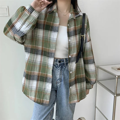 Plaid Shirt Women