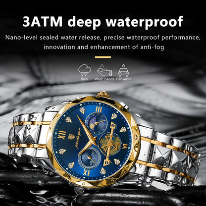 Luxury Man Wristwatch Waterproof