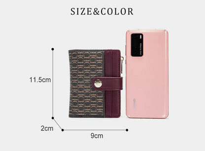 CH Luxury Brand Classic Retro Square Design Card Case