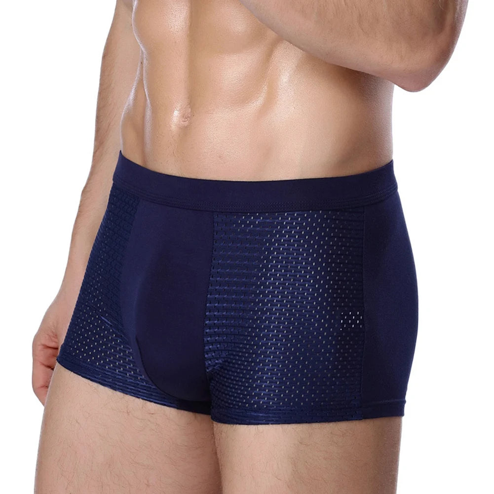 Men's flat underwear, breathable and comfortable