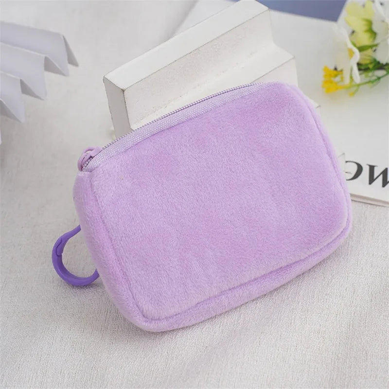 Plain Canvas Cotton Bag Pure Zipper