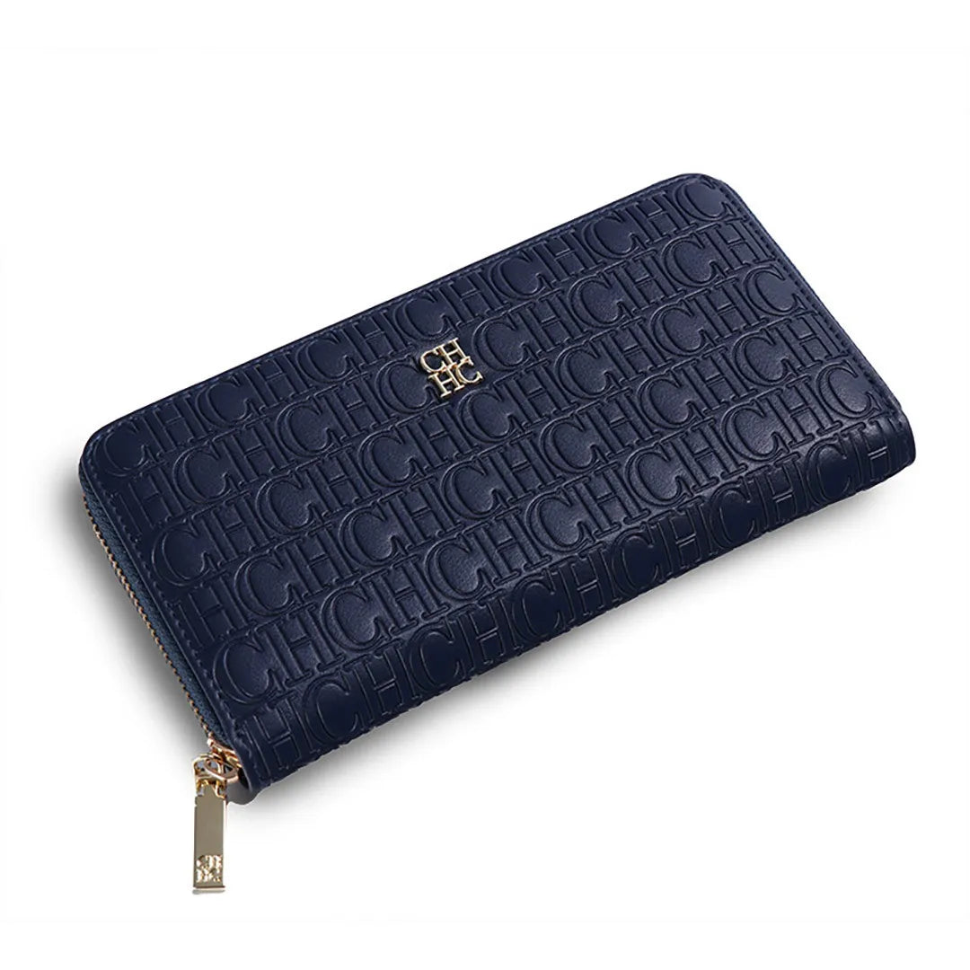 CH Women's Solid Color Long Wallet