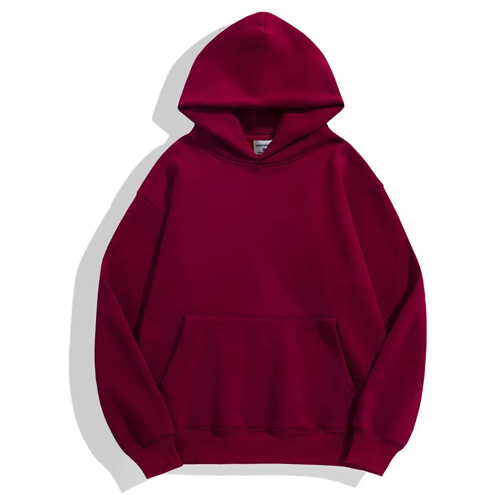 Heavy Weight Cotton Plus Velvet Hooded