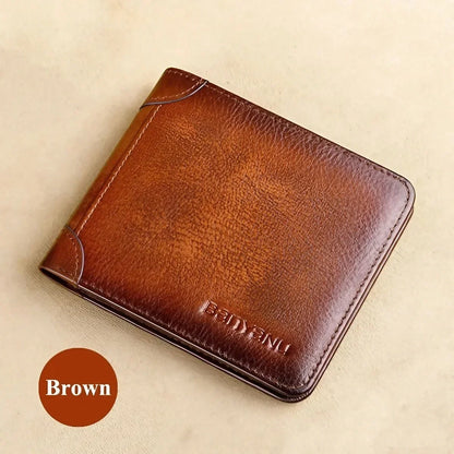 Top Quality Wallet Men Genuine Leather