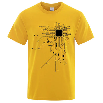 CPU Processor Circuit Diagram T Shirt