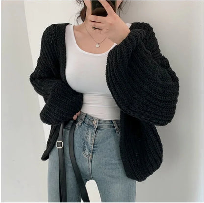 Sleeve Women Cardigan