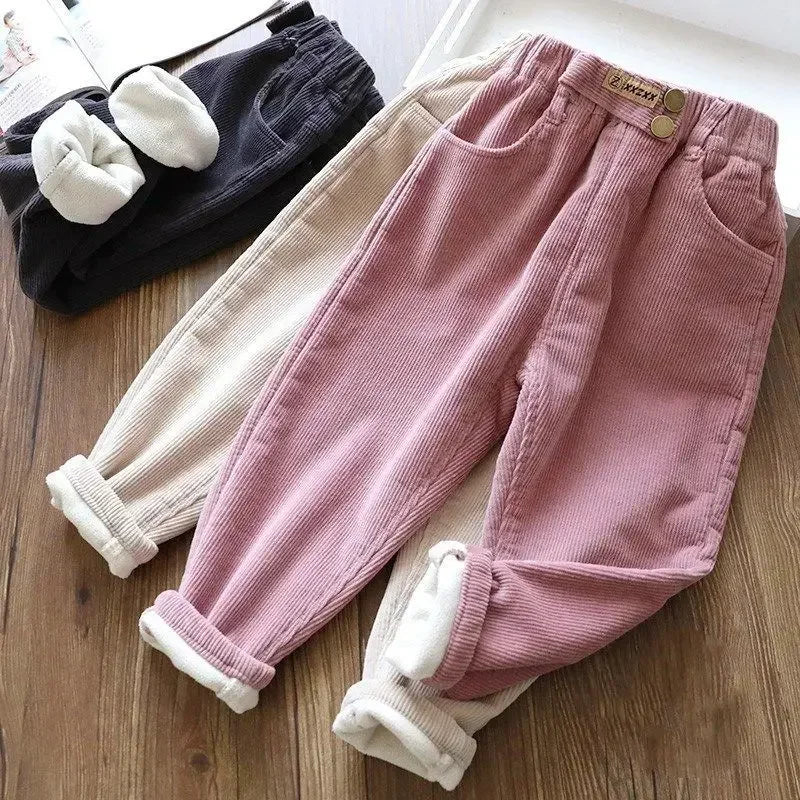 Pants Corduroy Children Outfits